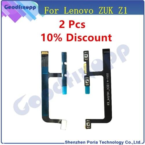Original For Lenovo ZUK Z1 Power On Off Volume Button Up Down Key Flex Cable Ribbon Replacement Parts For ZUK Z1 Cable