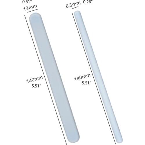 Diy Resin Crystal Epoxy Silicone Mirror Stirring Rod Mixed Resin Epoxy Tool Material Round Stirring Rod