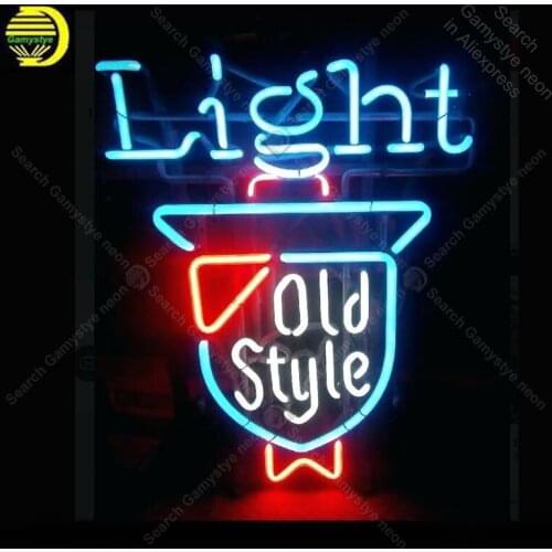 Old style light antique Neon sign Glass Tube Bulb Light icons light Store display Signboard Handmade neon light neon for room