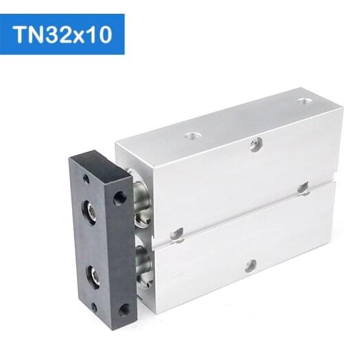 TN32*10-S Free shipping 32mm Bore 10mm Stroke Compact Air Cylinders TN32X10-S Dual Action Air Pneumatic Cylinder