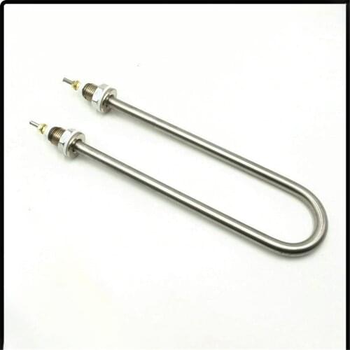 U Shape Heating Element Electric Heat Tube 1KW/1.5KW/2KW Single U Heating Pipe 220V/380V