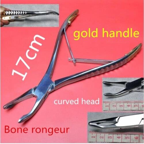 VET Pet medical animal orthopedic instrument stainless steel rongeur single joint Bone rongeur forceps Stomatology dental tool