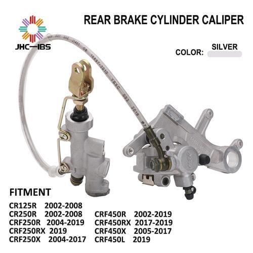 Motorcycle Rear Brake Caliper Master Cylinder For Honda CR125R 250R CRF250R 250RX 250X 450R 450RX CRF450X CRF450L 2019