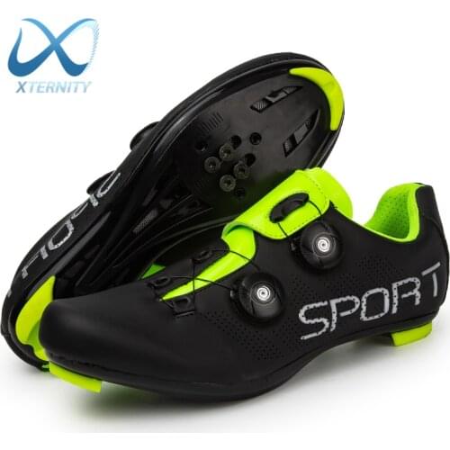 2021 Professional Cycling Shoes Ultralight Self-Locking Racing Road Bike Shoes Outdoor MTB Sneakers Men Bicycle SPD Cleat Shoes