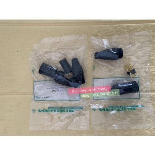 40 PCS/lot NEUTRIK 20PCS NC3MXX & 20PCS NC3FXX Male and female A set of 3 pin XLR Connector Black
