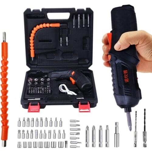 K1KA Cordless Electric 4V Rechargeable Screwdriver and 4V Rotary Tool Combo Kit
