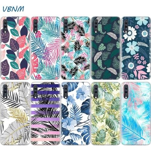 Lovely Colorful Leaves Phone Case For Samsung Galaxy A51 A71 A50 A70 A20 A30 A40 A10 A20E J4 J6 A6 A8 A7 A9 2018 Cover