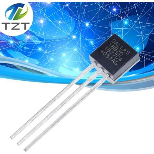 5PCS DS18B20 18B20 TO-92 Temperature sensor New and Origianl DS18B20 TO92 DS18B20 18B20