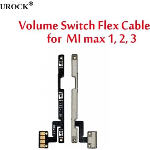 For Xiaomi Mi Max 2 Max 3 Power On Off Button Switch Flex Cable Switch On Off Volume Switch Flex Cable Replacement Parts-in Mobi