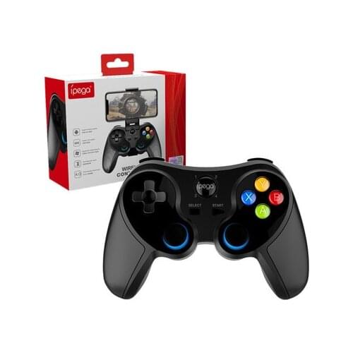 Mobile Game Controller Wireless Bluetooth 4.0 Gamepad Joystick Stretch Holder for PUBG IOS/Android Smartphone/TV Box/Smart TV/PC