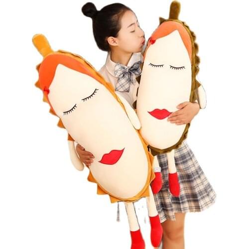 Cartoon durian plush toys peluches grandes pillow home decoration ornaments pendant children’s girlfriend favorite birthday gift