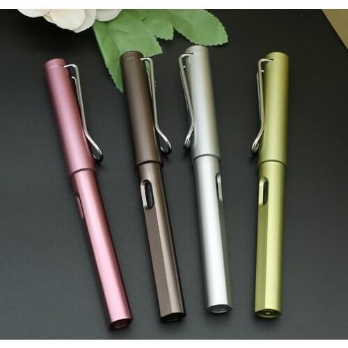 High-quality fashion color student school office fountain pen the best gift ink pen stationery supplies