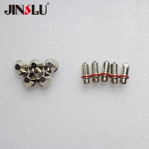 WULIAN FANYANG FY-200A Water Cooled Plasma Cutting Machine Gun Consumables ( 60A - 200A ) Tips / Nozzle 50PCS & Electrode 50PCS