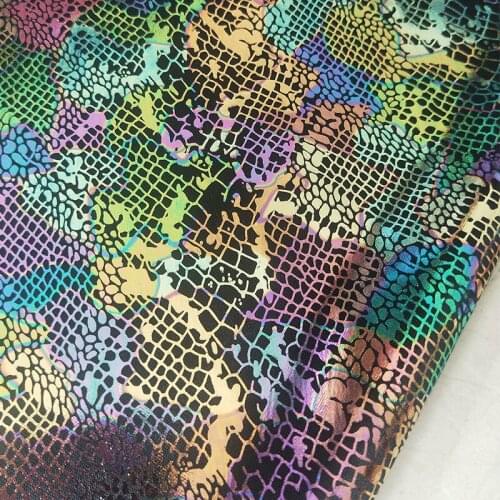 1.5m*1m Symphony Camouflage Fabric Gradient Magic Color Fabric for DIY Sewing Toys Swimwear Background Cloth