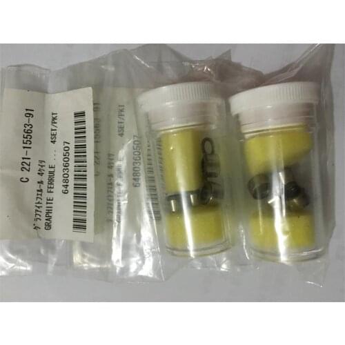 FOR 1PCS Shimadzu Graphite Gasket 221-15563-91 For Shimadzu Glass Liner