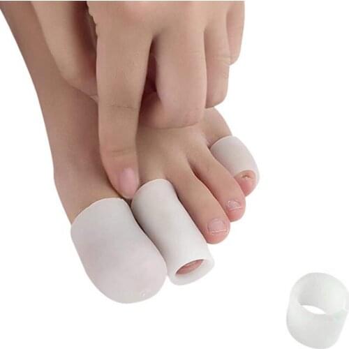 10 Pcs Soft Toe Protectors Toe Caps for Corns Calluses Blisters - Ingrown Toenail for Men Women