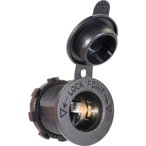 12V Cigarette Lighter Socket Waterproof Car Boat Motorcycle Cigarette Lighter Sockets Power Plug Outlet Lighter Accessories