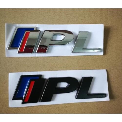 1X New IPL 3D Metal Car Auto Badge Emblem Sticker Chrome for Infiniti Q50 Q50L G37 G25 QX70 FX35 FX37 Car-Styling