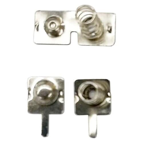 5sets/lot 7 battery AAA 10440 B028 018a, battery holder plug-in. Spring positive and negative connecting piece 3pcs/set
