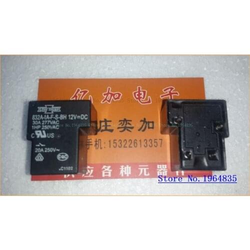 832A-1A-F-S-BH 12VDC 30A 277VAC T90-A-12V