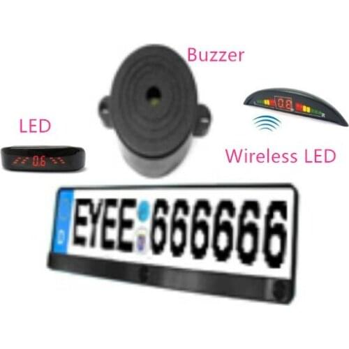 Automobiles European License Plate parking rear camera 12 v car Exterior registration plate holder parking aid Accessories