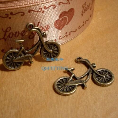 Free shipping!!!sell 25*20MM anti-brozen Alloy Pendant,DIY Jewelry Accessory,Antique Bicycle Charm