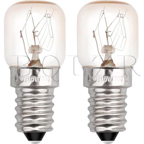 BQLZR 2PCS High Temp Resistant 120V 15W Light Bulb for Microwave Oven 4173175