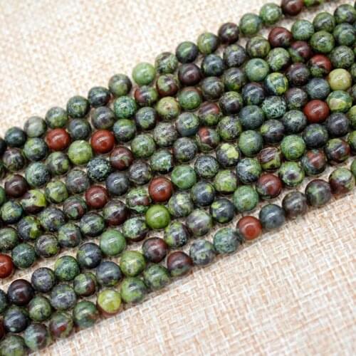 Natual Stone Beads Free Shipping Red piccasso jaspe Stone Semi-Finished Handmade Bracelet Beads Accessory