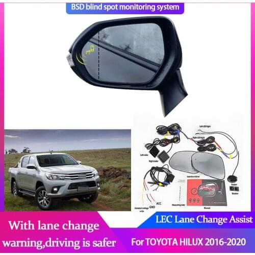 Millimeter Wave Radar Blind Spot for TOYOTA HILUX 2016-2020 BSD BSM Microwave Blind Spot Monitor Radar Detectors Safety Assist