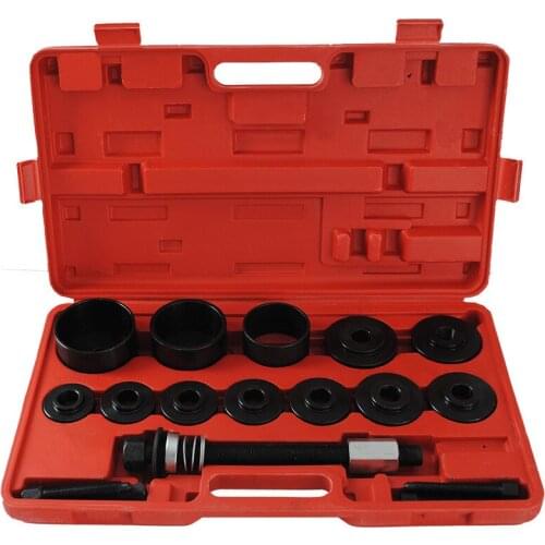 19PCS Master Front Wheel Hub Drive Bearing Removal Install Service Tool Kit