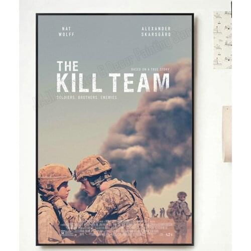 NP091 The Kill Team Movie 1 Classic Film Fashion Trend Beautiful Home Art Decor Silk Poster Wall Sticker Deco Gift