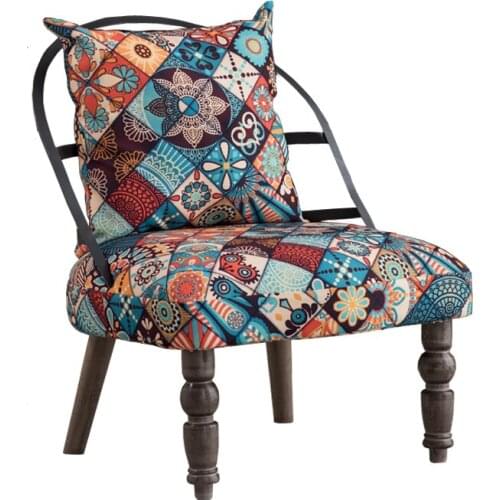 Single-Seat Sofa Chair Coffee Shop B & B Inn Balcony Leisure Chair