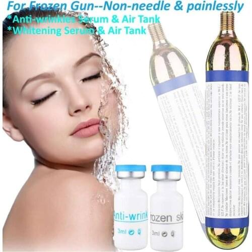 Frozen Skin Co2 Gun No Needle Mesotherapy Skin Rejuvenation Skin Whitening Anti-aging Device Use Products Cool Facial Lifting