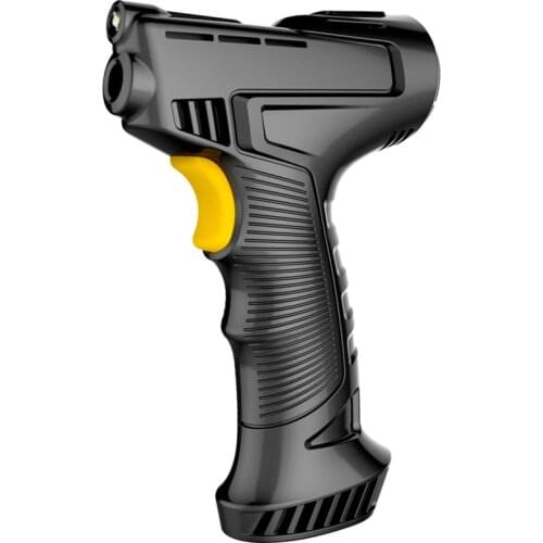 Handheld 12V Tire Inflator Air Compressor, Multi-Purpose Electric Power, with LED Light, 3 Nozzles, Auto Stop for Car, Truck