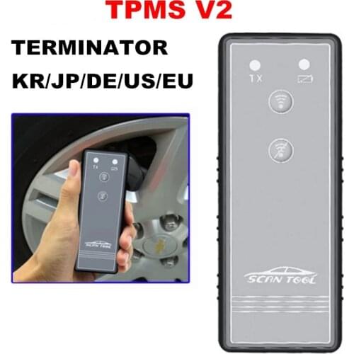 ST-TP Reset V2 Terminator 5 IN 1 Works KR/JP/DE/US/EU Supports 12/2017 TPMS Auto Tire Pressure Monitor Sensor Activator Tool