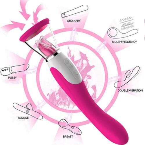 Breast Sucking lick Stimulating Vibrators Heating Nipple Sucker Pussy Clitoris anal Stimulator Adult woman Sex Toys Masturbators