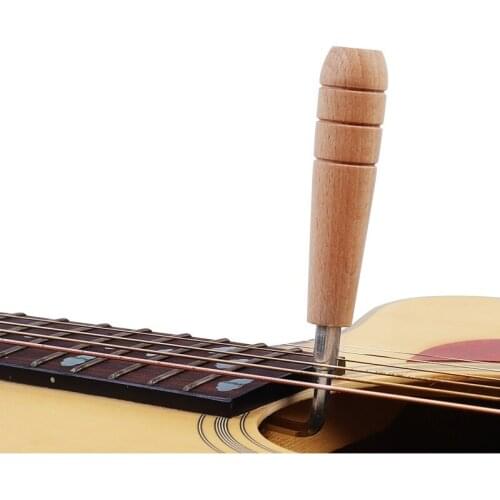 1PCS Guitar Neck Wrench Key Wooden Handle Mandolin Ukulele Luthier Tool Guitar Adjust Wrench