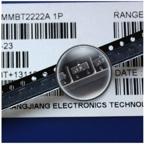100PCS MMBT2222A MMBT2222 SOT-23 2N2222 SMD NPN Transistor