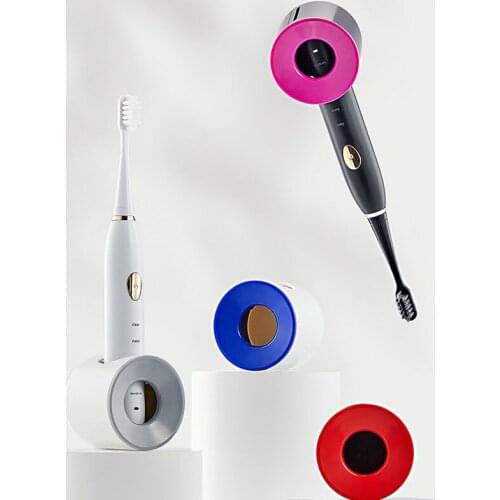 4 Colors Electric Toothbrush Holder Dust-proof Toothbrush Holder Perforated Wall-Mounted Bathroom Electric Toothbrush Holder