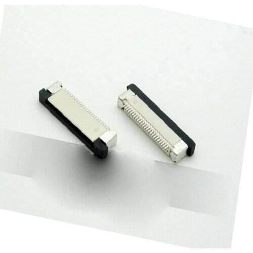 50PCS/Lot FFC/FPC Flat Cable Connector 0.5mm 20Pin 20P Up Link socket