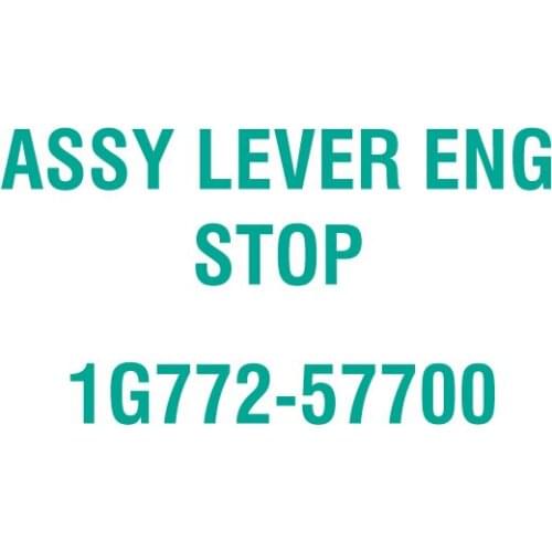 For Kubota 1G772-57700 ASSY LEVER ENG STOP