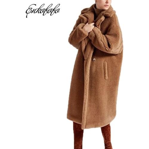Enkofofo Artificial Fur Coats