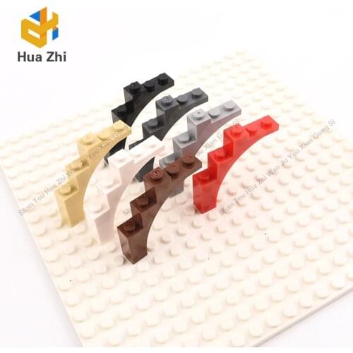 Building Blocks Parts 2339/1439/76768 10PCS Brick Arch 1 x 5 x 4 [Continuous Bow] LEGOING MOCS Education