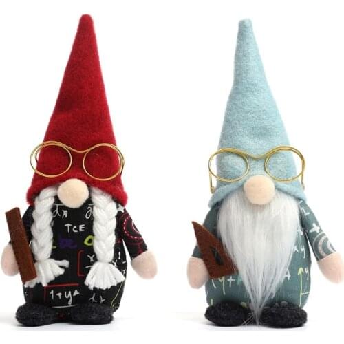 Best Gnomes Decor Doll Desktop Ornament Start of School Holiday Gnomes Scandinavian Farmhouse Home Tiered Tray Decor