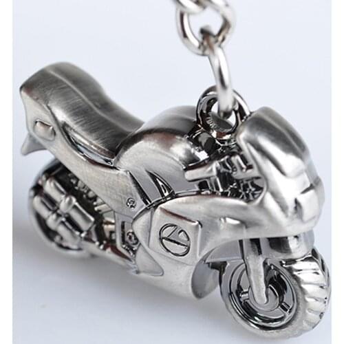 BLUELANS New Metal Motorcycle Key Ring Keychain Ring Cute Creative Gift Sports Keyring Gift Store key chain Car Bag Key Rin