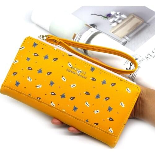 Fashion Women Wallet Ladies Long Zipper Clutch Bag Simple Female Coin Money Purse Mobile Phone Bag Card Holder wallets