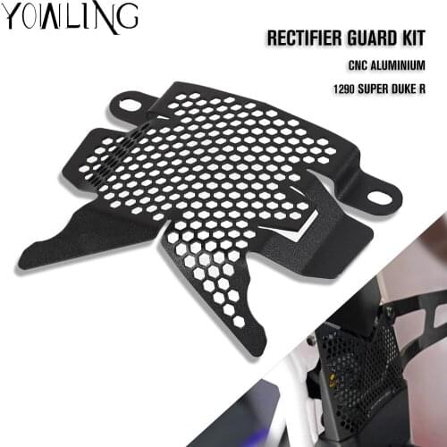 Motorcycle Rectifier Guard Performance For 1290 Super DukeR 2014 2015 2016 2017 2018 2019 Rectifier Guard Kit 1290 Super DukeR