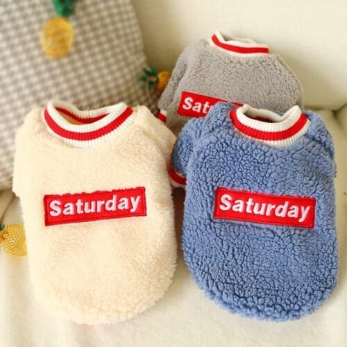 New Arrival Winter Warm Pet Dog Sweatshirt Pullover Puppy Small Dogs Yorkshire Cat Clothing Hoodie moletom feminino inverno