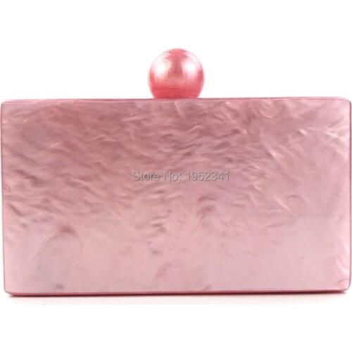 OC4184 Wholesale Online Lovely Acrylic Bag For Girls Party Clutch Evening Bag