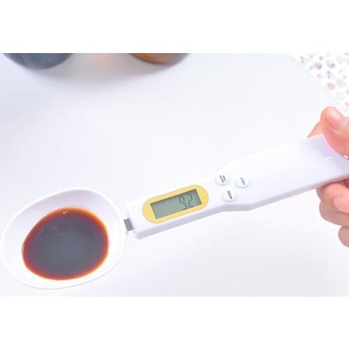 500g/0.1g 300g/0.1g Portable LCD Digital Kitchen Scale Measuring Spoon Gram Electronic Spoon Weight Volumn Food Scale